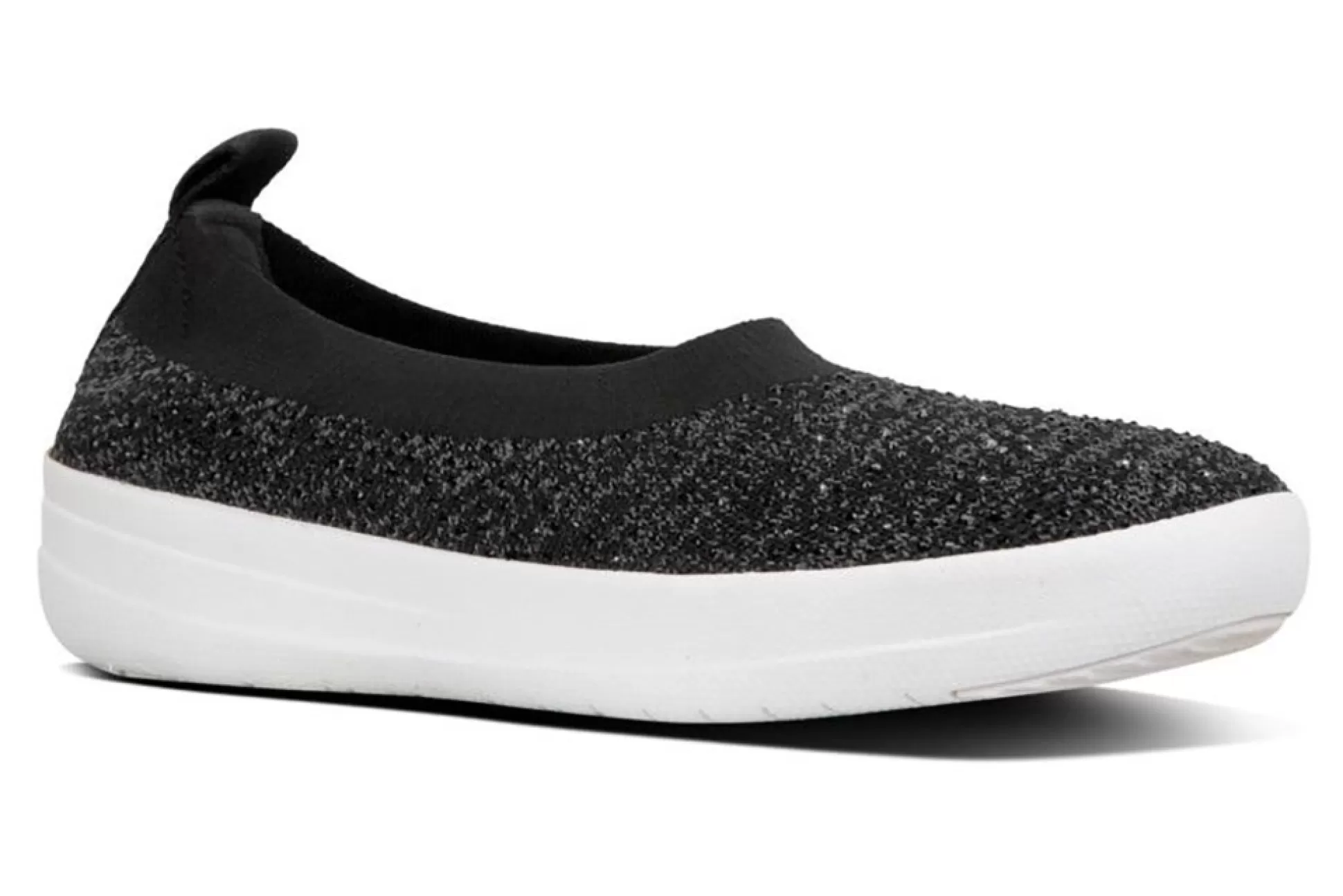 FitFlop Slip Ons< Uberknit Ballerina-Crystals - Footsmart